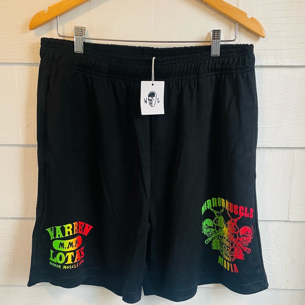 Warren Lotas Mirror Muscle Mafia Shorts
